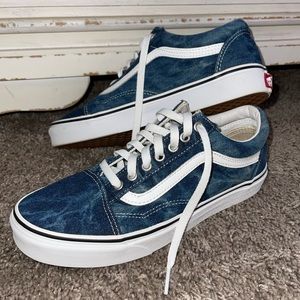 Custom Made Blue Vans